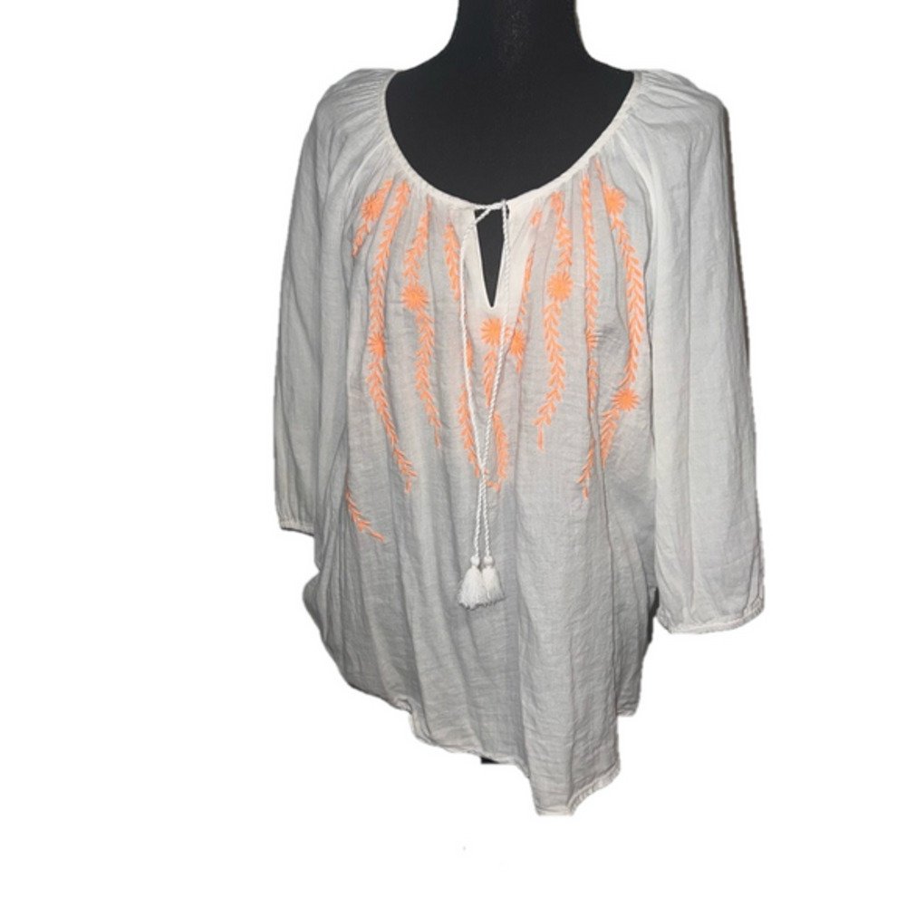 St John’s Bay Gauze Material Boho Size XL 100% Cotton